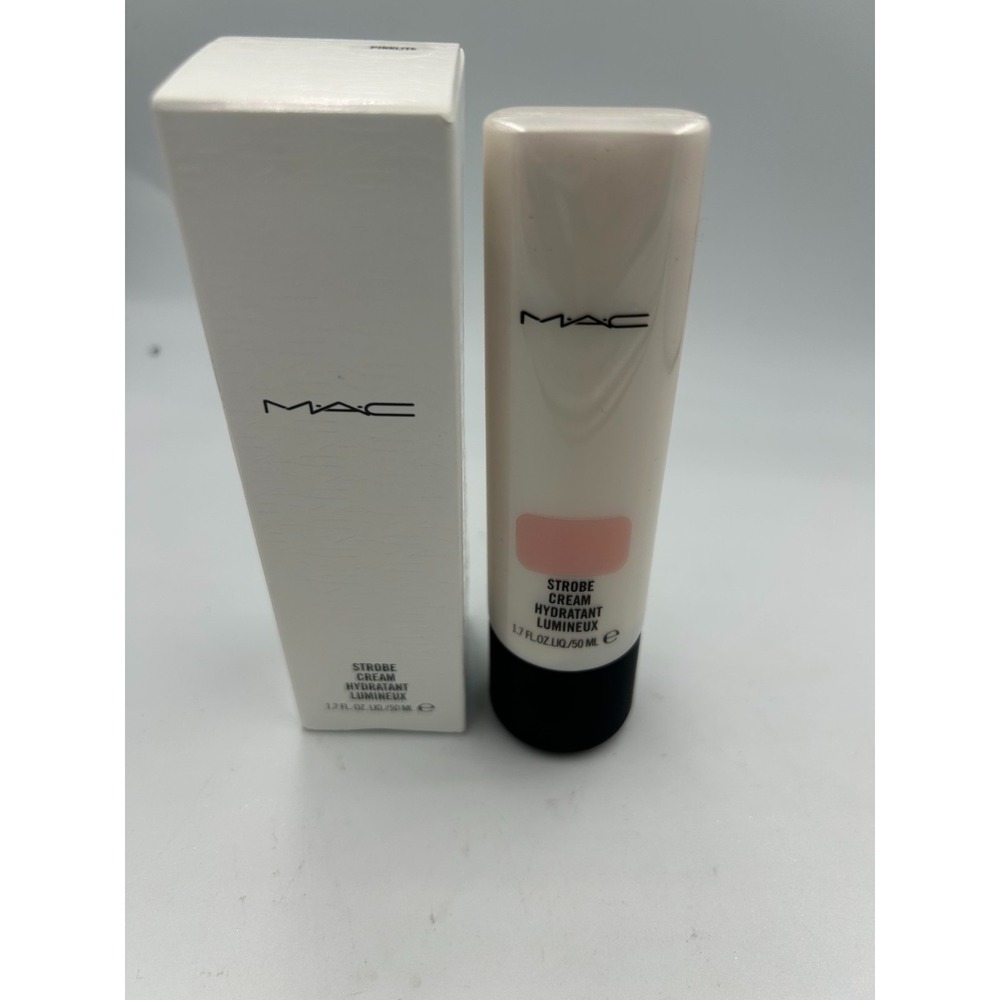 MAC Strobe Cream Hydratant Lumineux Pinklite 1.7 fl oz 50ml NIB Hydrating Glow